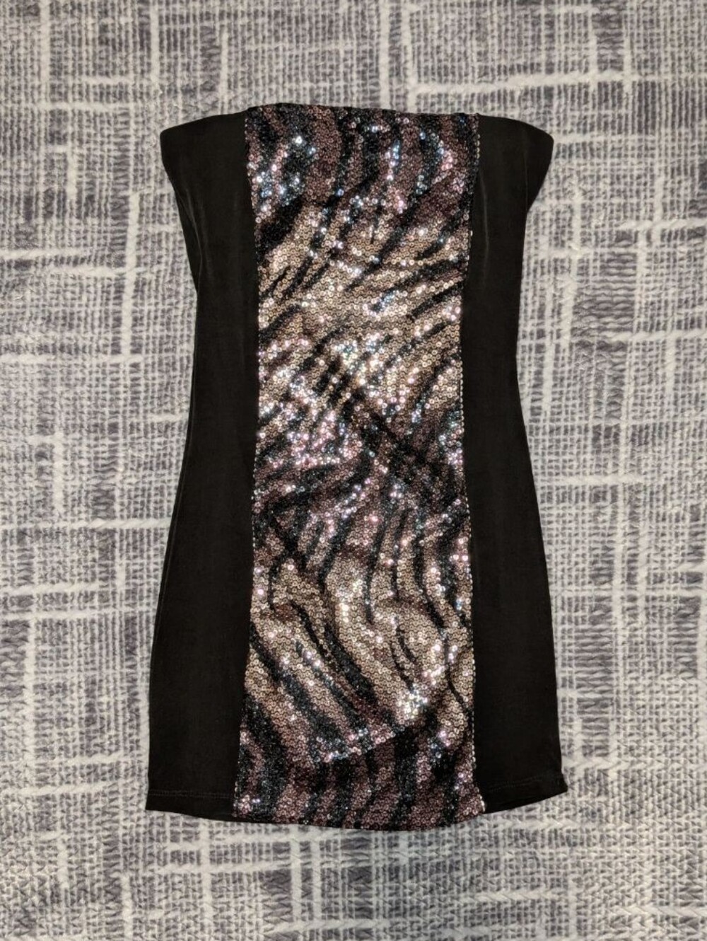 Strapless Bodycon Mini Dress